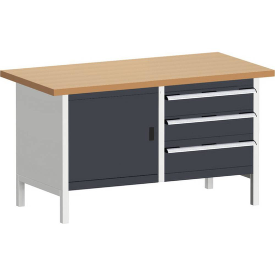 Bott 41002026.19V Låda arbetsbänk (B x H x D) 1500 x 840 x 750 mm