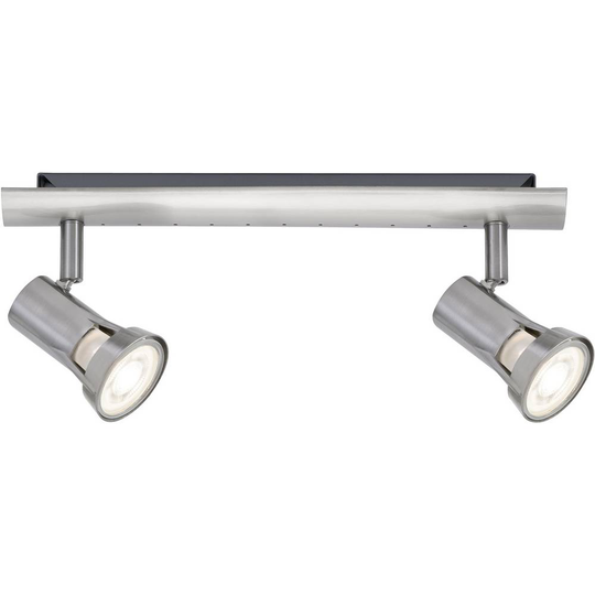 Tak-spotlights LED GU10 20 W Paulmann Teja 66699 Nickel (satinerat)