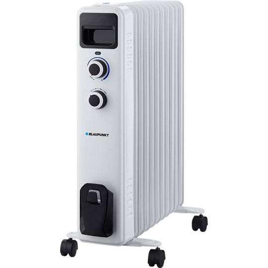 Blaupunkt HOR501 Oljeradiator Blaupunkt 22 m² 2500 W Vit, Svart