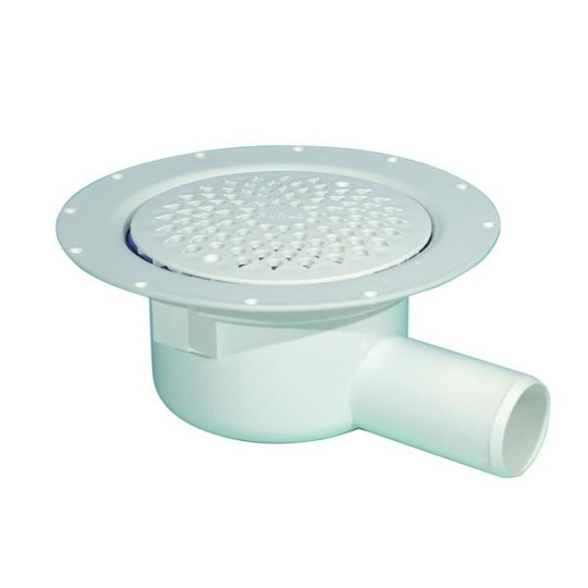 Purus Ymer 50 Golvbrunn 150 mm, med sidoutlopp