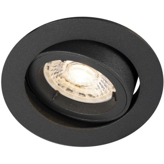 Hide-a-Lite Comfort Quick Outdoor GU10 Downlight 3000 K Antracit