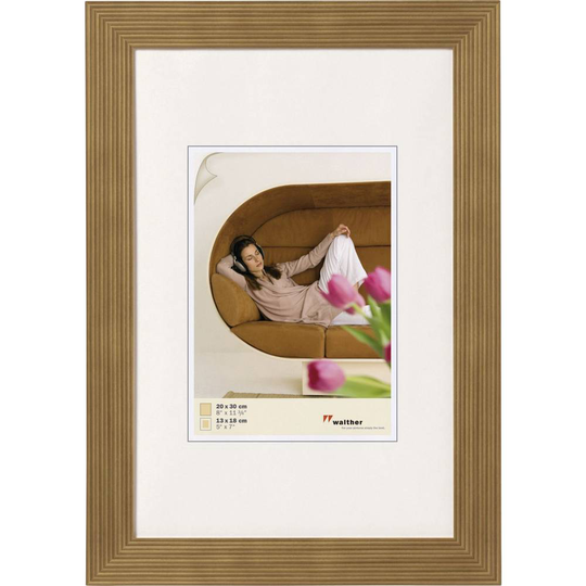 walther+ design Växelram akryl HI030E Pappersformat: 20 x 30 cm Ek