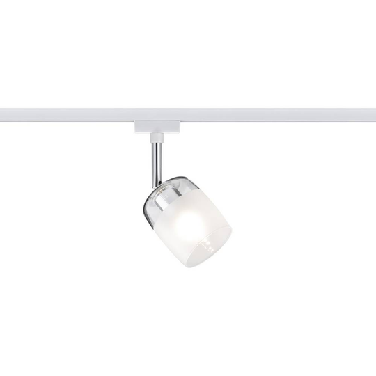 Paulmann Blossom Högvolt-skensystem URail G9 10 W LED Vit, Satin, Transparent