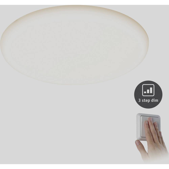 Paulmann 93064 EB Panel Veluna VariFit LED-inbyggnadsbelysning 21 W Satin