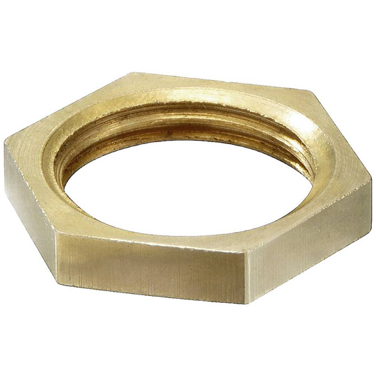 Låsmutter 50011420 stötsäker M24 Metall Natur Wiska GM 24 1 st