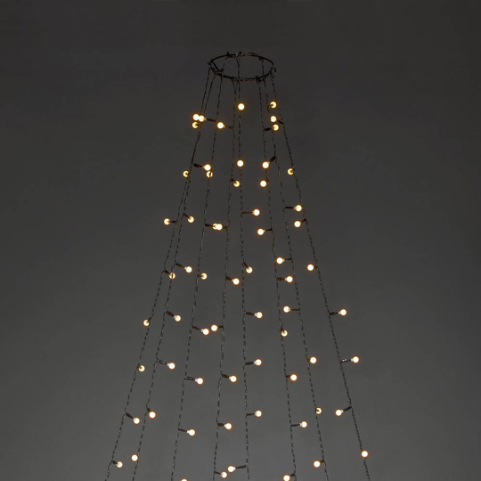 Konstsmide 6327-800 LED-trädmantel Ute/inomhus 230 V LED N/A Belyst längd: 2.4 m