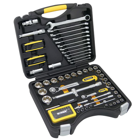 Ironside 102325 Hylsnyckelsats 1/4" & 1/2", 103 delar