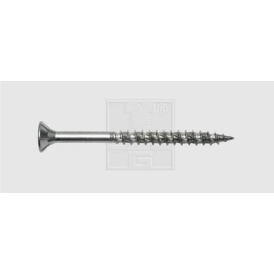 SWG Formel F Spånskivs-skruv 4 mm 30 mm T-profil med stift Rostfritt stål A2 250 st