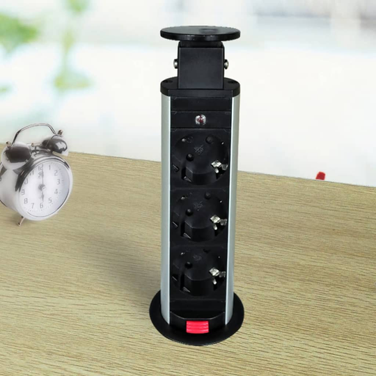 vidaXL Grenuttag utdragbart Tower Socket