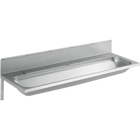 Intra P120V Tvättränna med stänkplåt 1200 x 430 mm