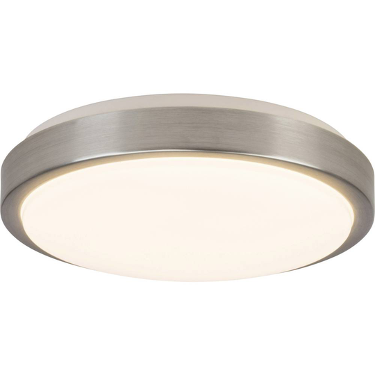 LED-takbelysning LED LED fast installerad 18 W Brilliant Livius G94496A21 Nickel, Aluminium, Vit