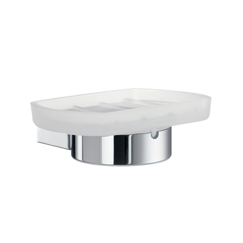 Tvålkopp Smedbo Air AK342 Krom/Frostat Glas