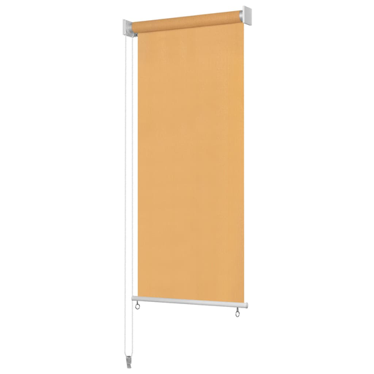 vidaXL Rullgardin utomhus 60x230 cm beige