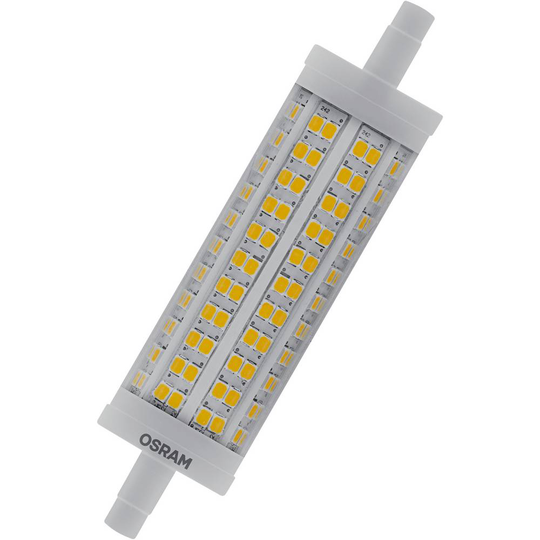 OSRAM LED EEK A++ (A++ - E) N/A N/A 17.5 W = 150 W Varmvit (Ø x L) 28 mm x 118 mm 1 st