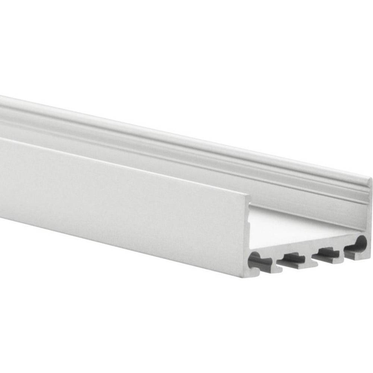 Profil Aluminium (L x B x H) 800 x 27 x 13 mm TRU COMPONENTS TRU-PN4/C10/E43/KL/80 TRU-PN4/C10/E43/KL/80