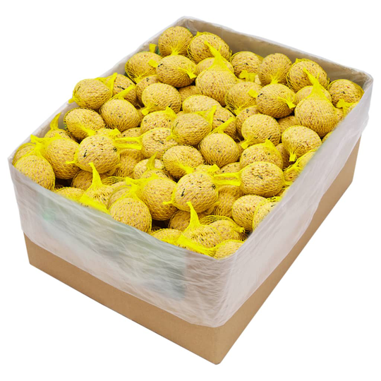 vidaXL Talgbollar med nät 200 st 90 g
