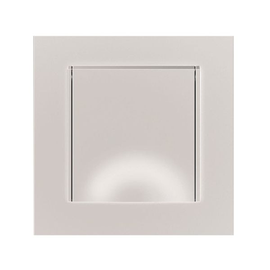 Elko Plus Vägguttag 1-vägs, lock, IP44 Aluminium