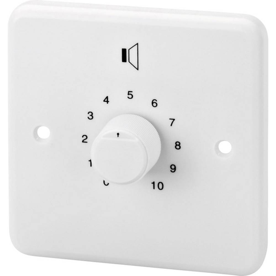 Högtalarreglage Monacor ATT-212/WS