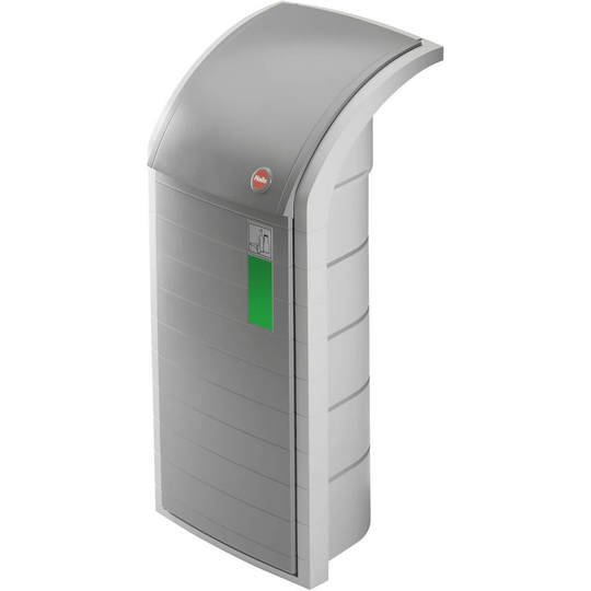 Hailo ProfiLine WSB-K 0912-060 Behållare för återvunnet material 120 l Plast (B x H x D) 500 x 1100 x 450 mm Dammgrå 1 st