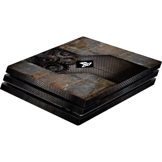 Software Pyramide Skin für PS4 Pro Konsole Rusty Metal Skal PS4 Pro