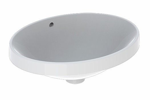 Ifö Tvättställ Variform Oval 50 cm Med Bräddavlopp
