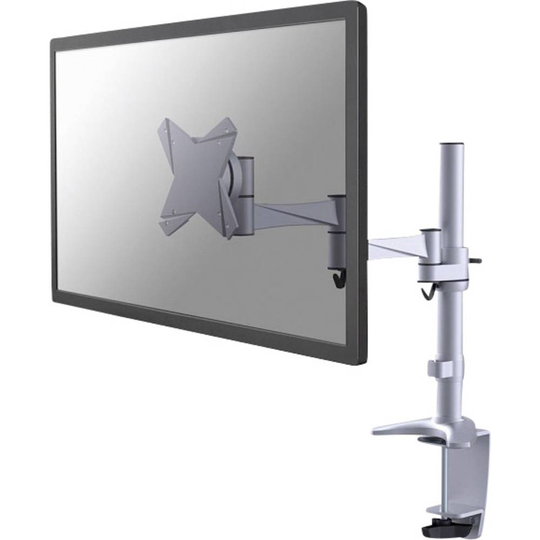 Neomounts by Newstar FPMA-D1330SILVER 1x Monitor bordsfäste 25,4 cm (10) - 76,2 cm (30) Justerbar i höjd, Tiltbar, Svängbar, Roterbar