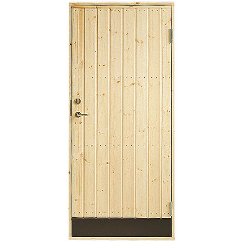 Dörr 10° panel Jabo Förrådsdörr 8 x 19, Höger