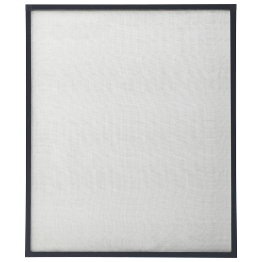vidaXL Insektsnät för fönster antracit 100x120 cm