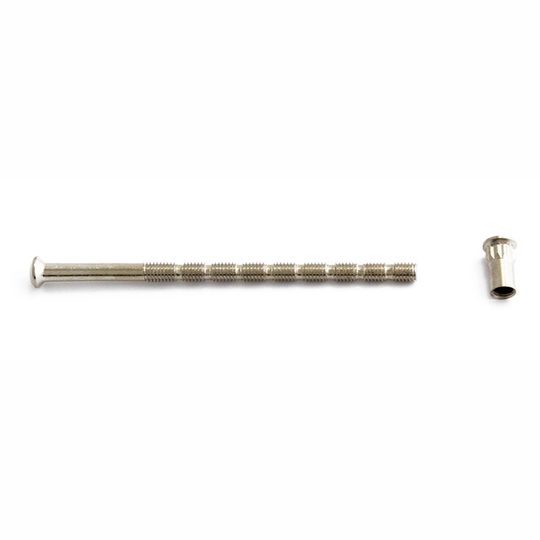 SKRUV MED HYLSMUTTER M5 4-90-8 90MM NICKEL | Beijerbygg Byggmaterial