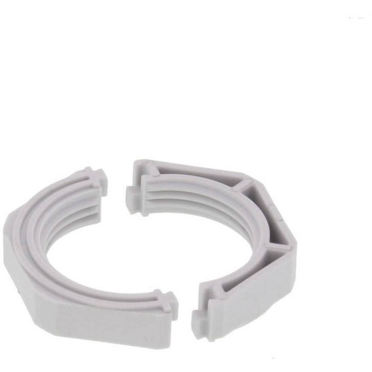 Låsmutter 10108677 M32 Plast Ljusgrå Wiska CMM 32 V0 LG 5 st