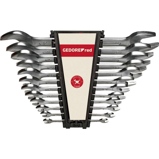 Dubbelskruvnyckelsats 12 delar DIN 3110 Gedore R05105012 3300960