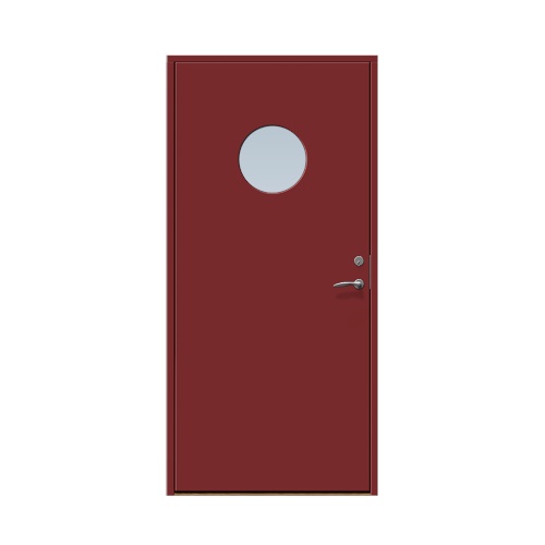 Enkeldörr till villa Solbacka 9 x 20, Vänsterhängd, Röd