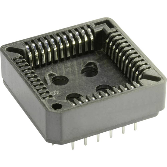 econ connect PLCC52 PLCC-sockel Rastermått: 2.54 mm Antal poler: 52 1 st