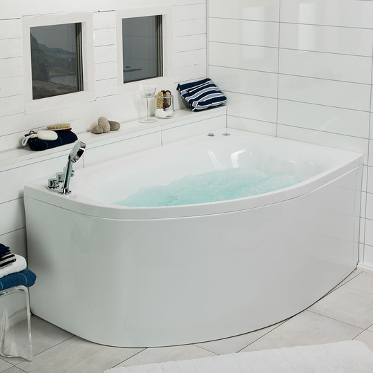 Bubbelbadkar Noro Sand 160 inkl. blandare