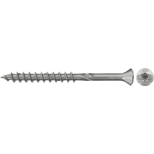Fischer FFSII-RT6 5,0 x 60 A2 548565 Träfassadskruv 5 mm 60 mm TX Rostfritt stål A2 200 st