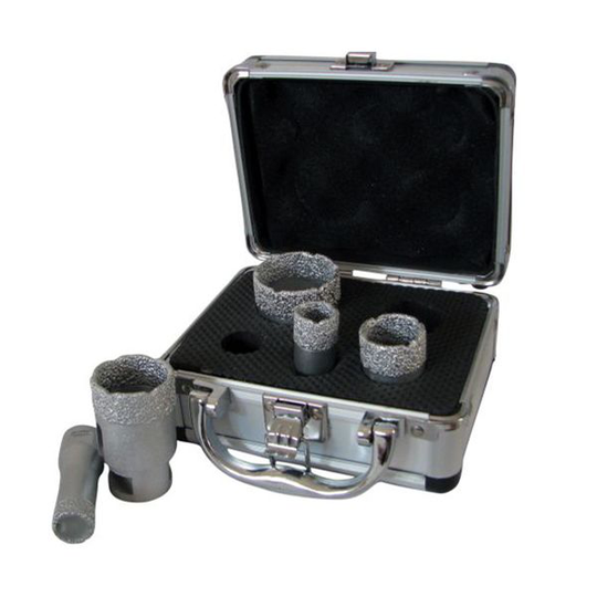 Flexxtra FL3SET1 Diamantborrsats hex, 5 - 10 mm