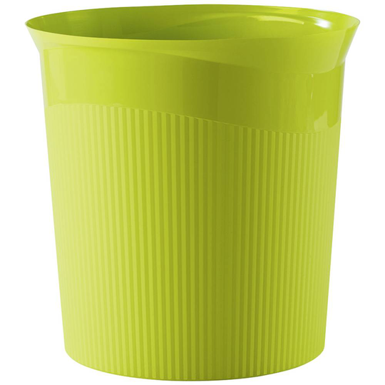 HAN Papperskorg Re-LOOP 18148-950 13 l (Ø x H) 288 mm x 287 mm Plast att återvinna Citron 1 st