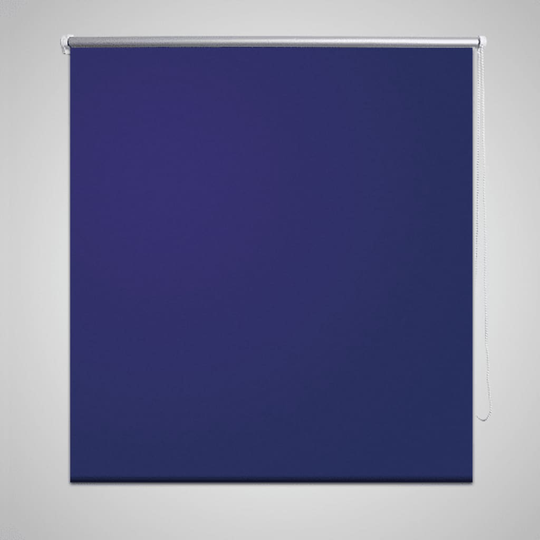 Rullgardin marinblå 100 x 230 cm mörkläggande
