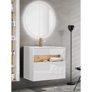Möbelpaket Bahama 60 cm - vit