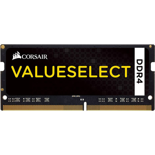 Corsair CMSO8GX4M1A2133C15 Internminne Laptop Modul ValueSelect 8 GB 1 x 8 GB DDR4 2133 MHz CL15-15-15-36