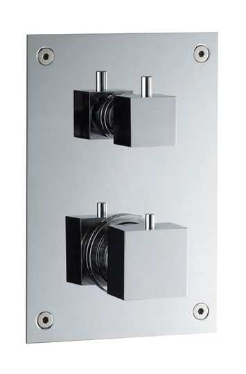 Tapwell Termostatblandare Box BOX268 Square - Krom
