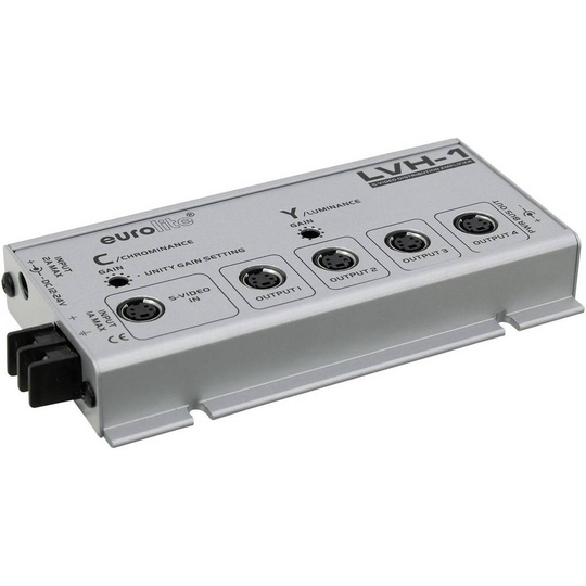 Eurolite LVH-1 S-Video-fördelare Metallhölje