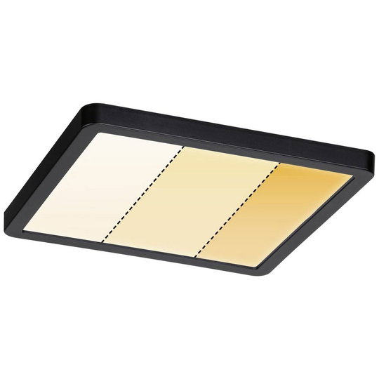 LED-inbyggnadsbelysning 13 W Paulmann Areo VariFit 93101 Svart
