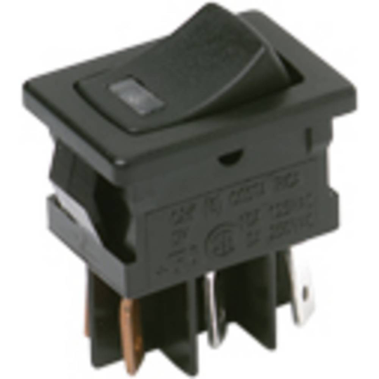 C & K Switches DM22J12S205PQ Vippströmbrytare 125 V/AC 3.00 A 2x På/Av 1 st Bulk