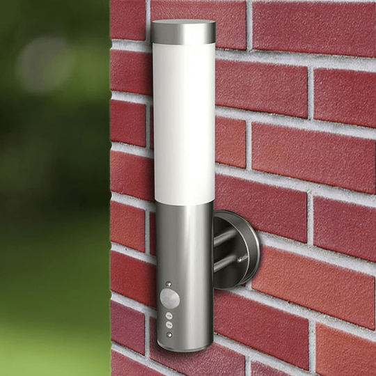Utebelysning Savona vägglampa 2-pack med rörelsedetektor
