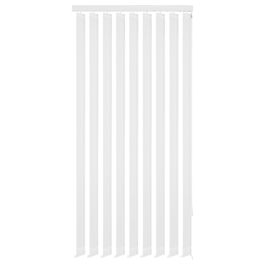 vidaXL Draperi tyg  150x250 cm vit