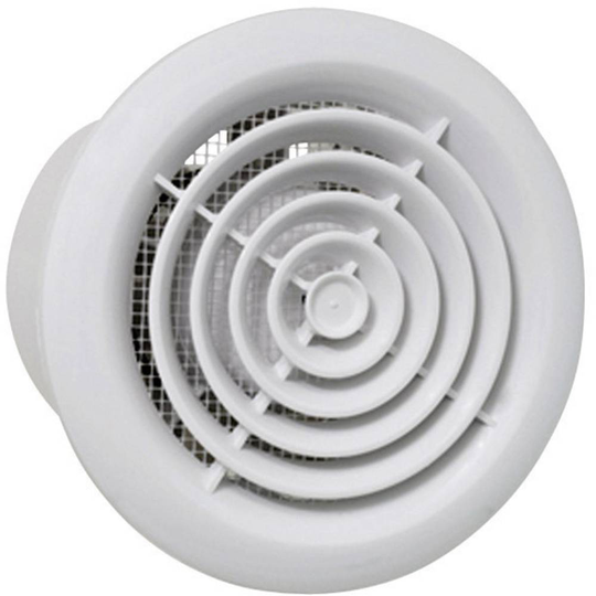 SIKU 100 PF-L Badrumsfläkt 230 V 98 m³/h 10 cm