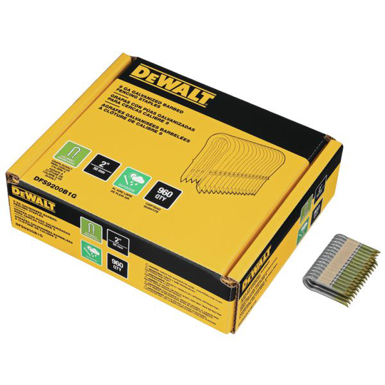 Dewalt DFS9200B1G Stängselklammer 960-pack 50 mm