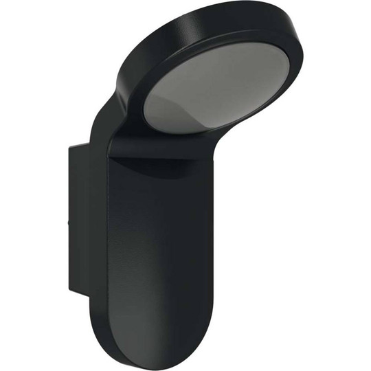 LED-vägglampa LED fast installerad LED ESYLUX OL 100 LED 5K sw EL10710018 Svart