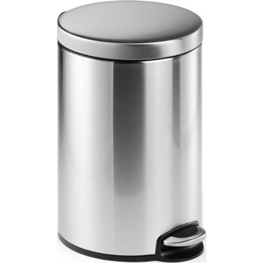 Durable Papperskorg 340123 340123 Rostfritt stål Silver 1 st